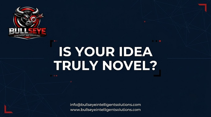 Bullseye patentability campaign asking whether an invention is truly novel